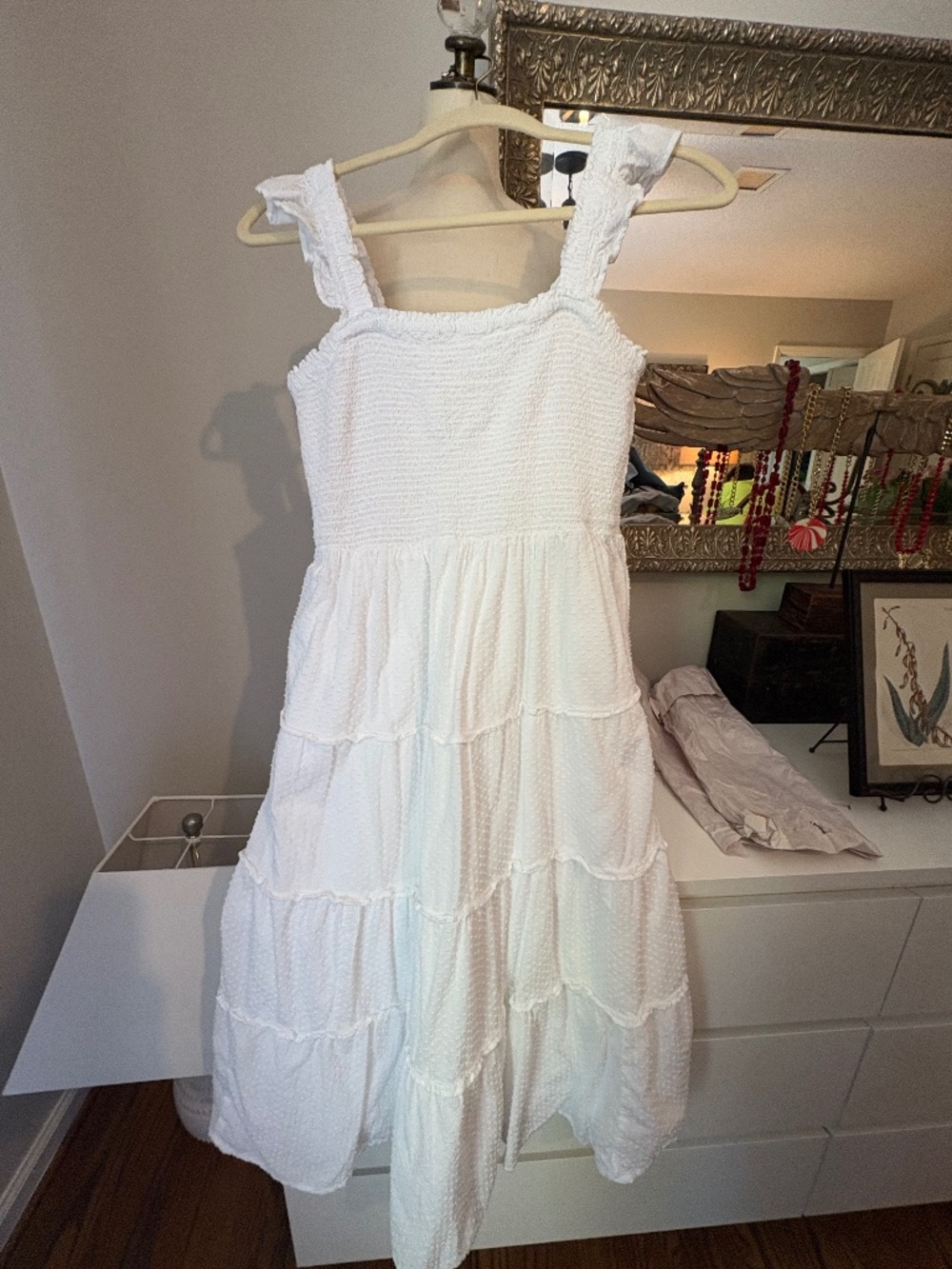 J crew white dress small